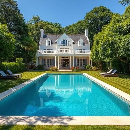 Luxury villa with pool and garden in Constantia, Cape Town