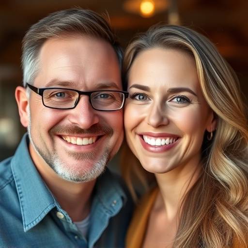 Smiling couple, client testimonial